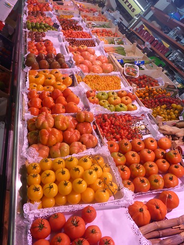 Many types of tomatos